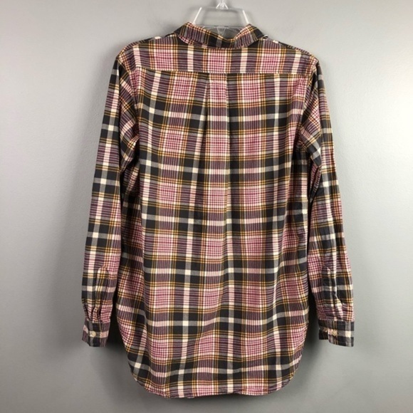 RL Denim & Supply Boyfriend Plaid Button Down - Picture 4 of 4